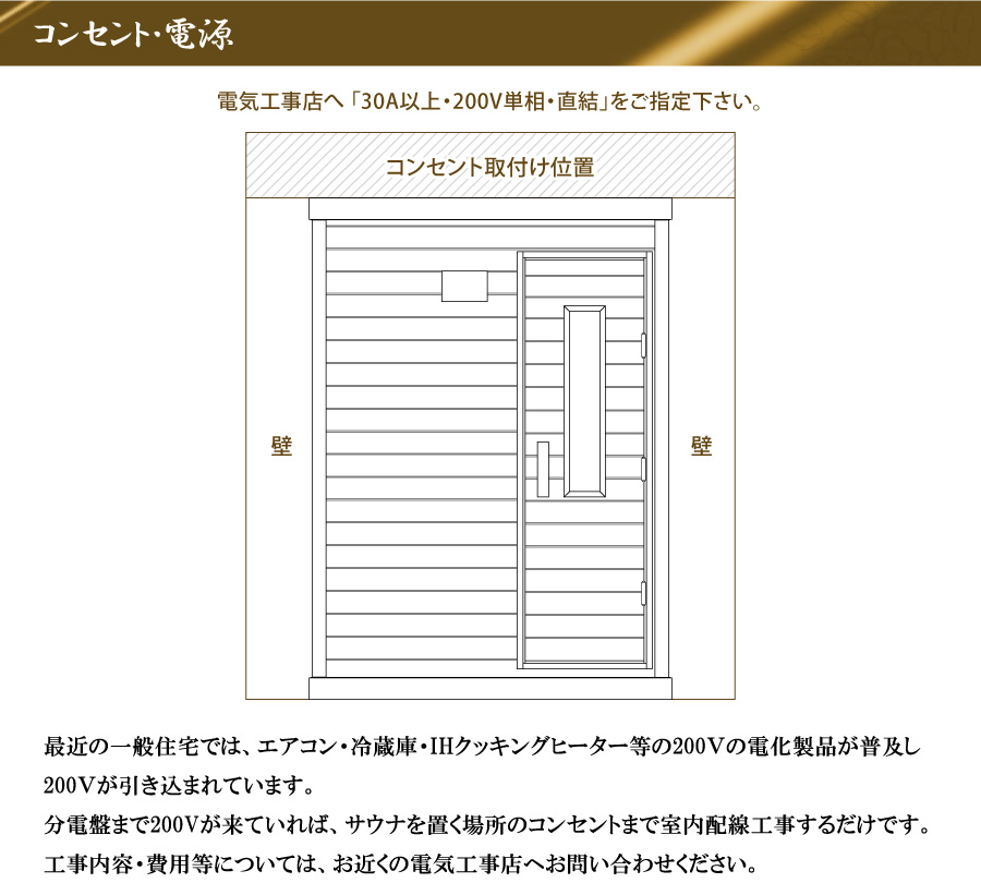 コンセント・電源