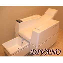 【中古】ソファー型　ゲルマニウム温浴器　ディヴァーノ　DIVANO