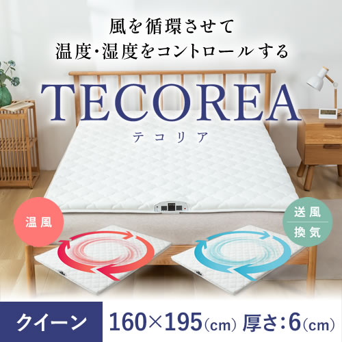 画像1: 多機能マットレス TECOREA/テコリア クイーン160×195(cm) 厚さ：6cm